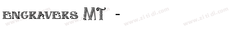 engravers MT 中字体转换 engravers MT 中字体转换